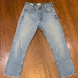 Well worn agolde jeans